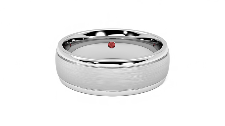 Taylor & Hart Heath Wedding Ring 360 degree image 0