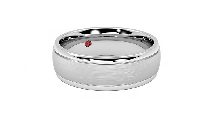 Taylor & Hart Heath Wedding Ring 360 degree image 4