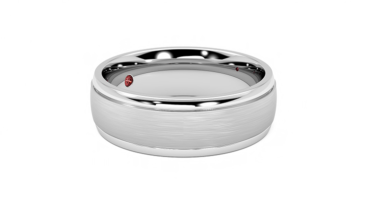 Taylor & Hart Heath Wedding Ring 360 degree image 6