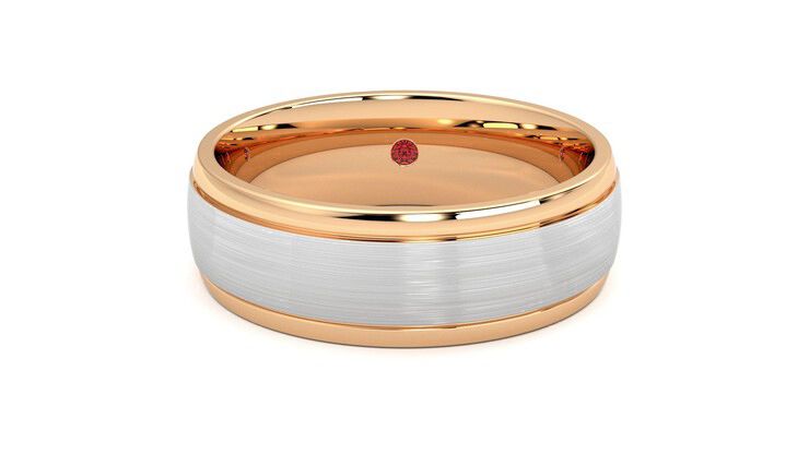 Taylor & Hart Heath Wedding Ring 360 degree image 0