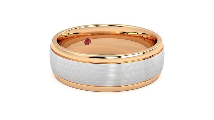 Taylor & Hart Heath Wedding Ring 360 degree image 5
