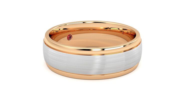 Taylor & Hart Heath Wedding Ring 360 degree image 6