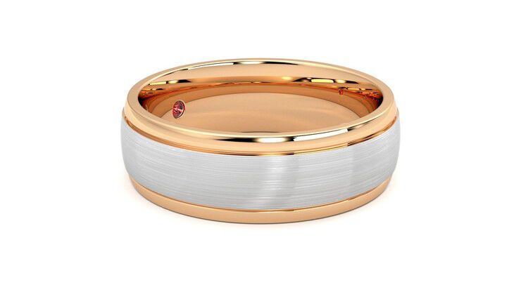 Taylor & Hart Heath Wedding Ring 360 degree image 7