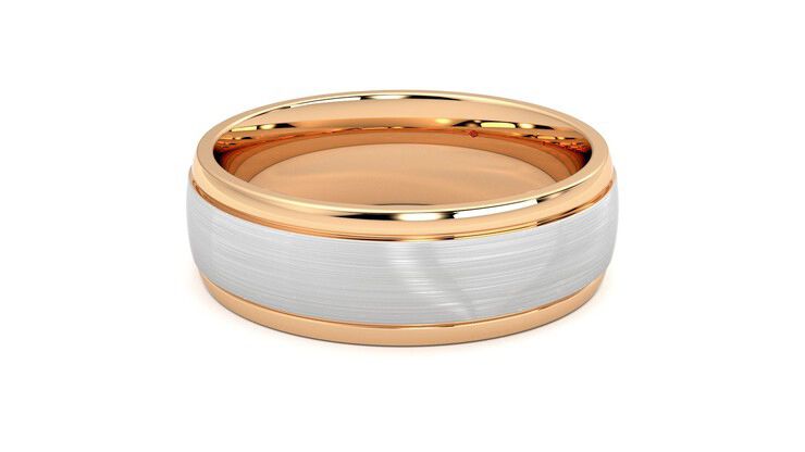 Taylor & Hart Heath Wedding Ring 360 degree image 11