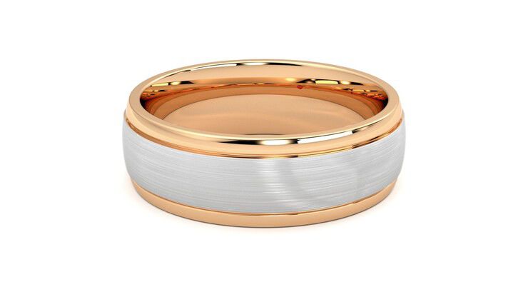 Taylor & Hart Heath Wedding Ring 360 degree image 12
