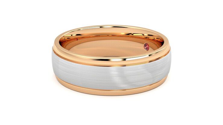 Taylor & Hart Heath Wedding Ring 360 degree image 23