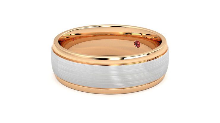Taylor & Hart Heath Wedding Ring 360 degree image 24