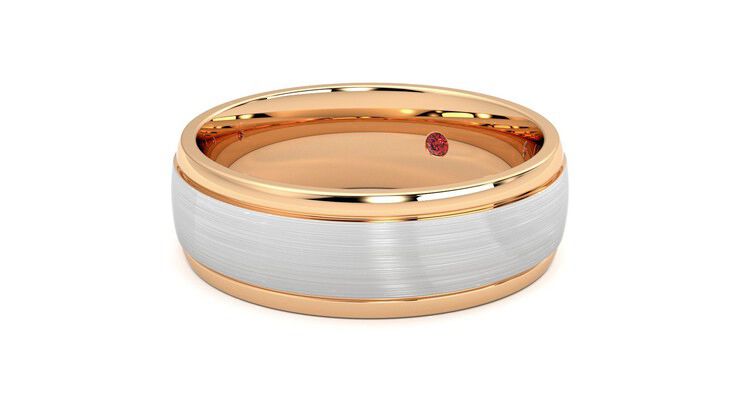 Taylor & Hart Heath Wedding Ring 360 degree image 25