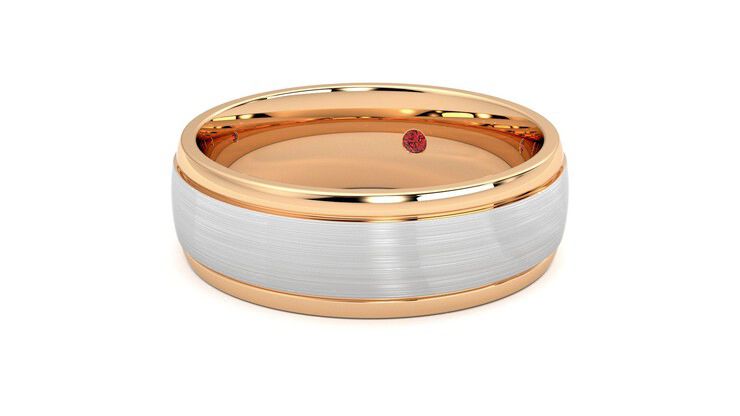 Taylor & Hart Heath Wedding Ring 360 degree image 26