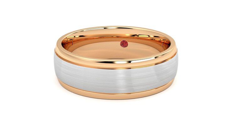 Taylor & Hart Heath Wedding Ring 360 degree image 27