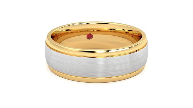 Taylor & Hart Heath Wedding Ring 360 degree image 3