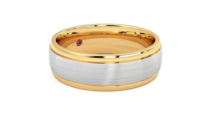 Taylor & Hart Heath Wedding Ring 360 degree image 6