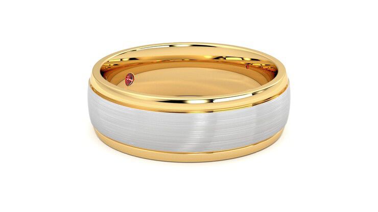 Taylor & Hart Heath Wedding Ring 360 degree image 7