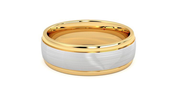 Taylor & Hart Heath Wedding Ring 360 degree image 11
