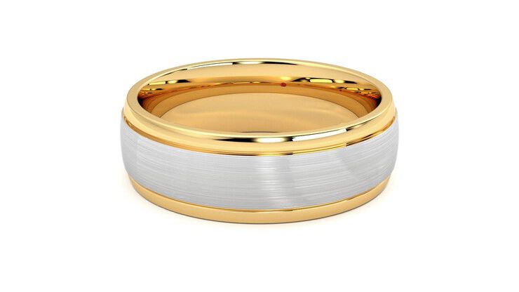 Taylor & Hart Heath Wedding Ring 360 degree image 13