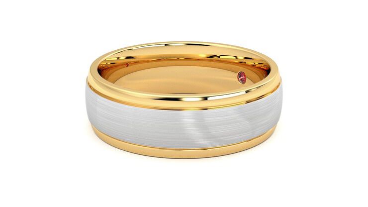 Taylor & Hart Heath Wedding Ring 360 degree image 23
