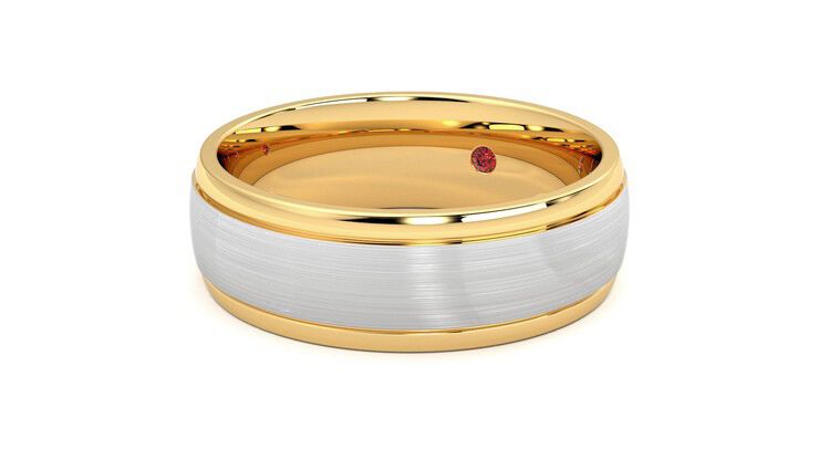 Taylor & Hart Heath Wedding Ring 360 degree image 25