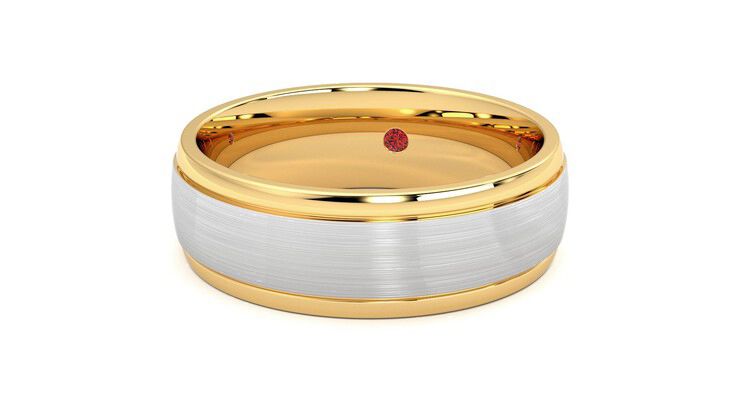 Taylor & Hart Heath Wedding Ring 360 degree image 27