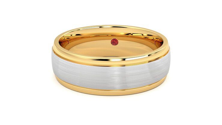 Taylor & Hart Heath Wedding Ring 360 degree image 28