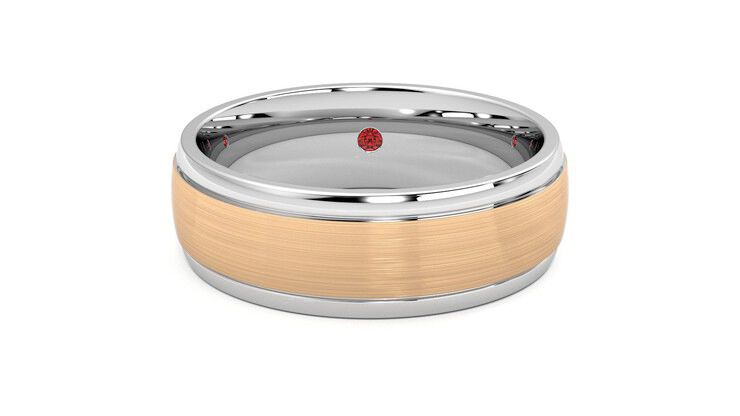 Taylor & Hart Heath Wedding Ring 360 degree image 0