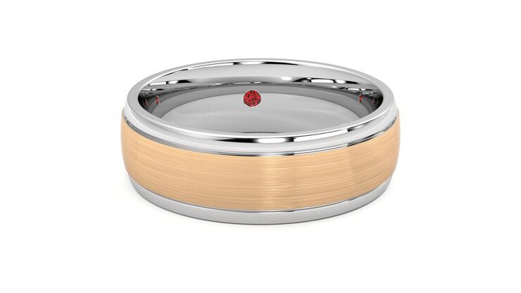 Taylor & Hart Heath Wedding Ring 360 degree image 2