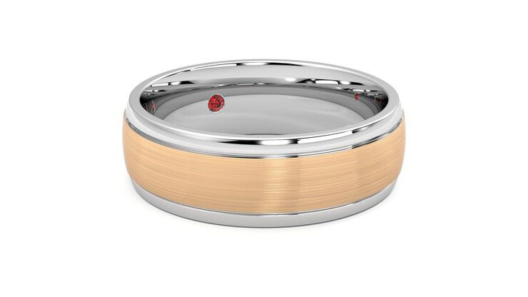 Taylor & Hart Heath Wedding Ring 360 degree image 5