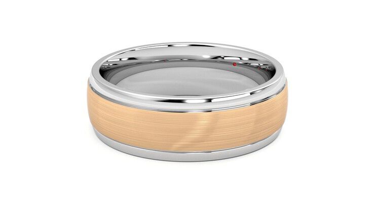 Taylor & Hart Heath Wedding Ring 360 degree image 9