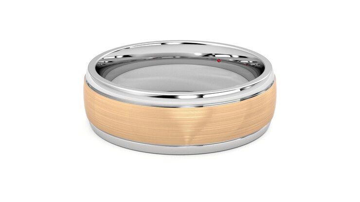 Taylor & Hart Heath Wedding Ring 360 degree image 10