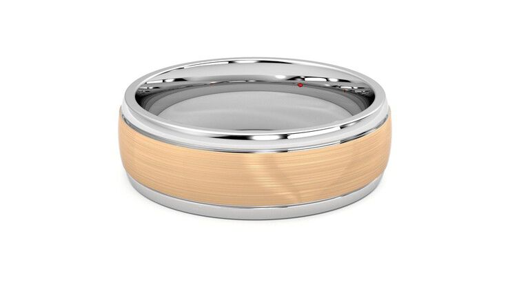 Taylor & Hart Heath Wedding Ring 360 degree image 11