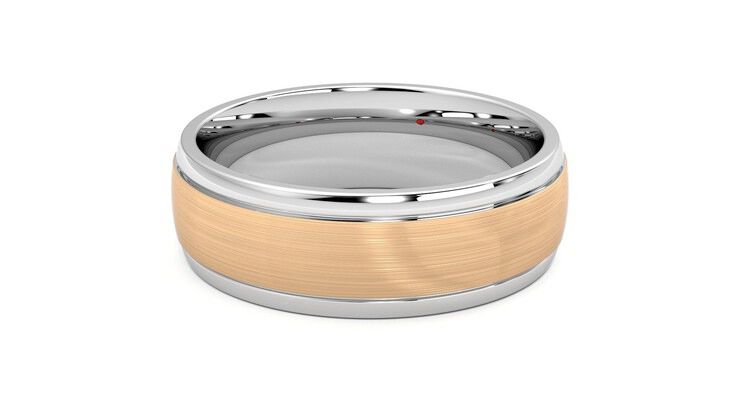 Taylor & Hart Heath Wedding Ring 360 degree image 12