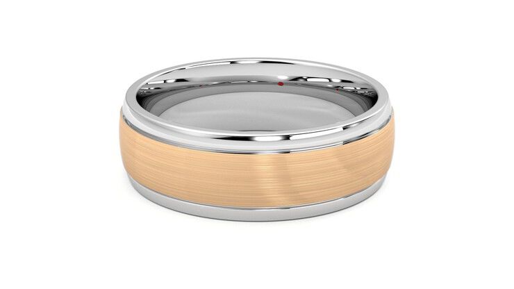 Taylor & Hart Heath Wedding Ring 360 degree image 13