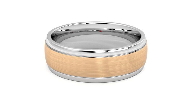 Taylor & Hart Heath Wedding Ring 360 degree image 14