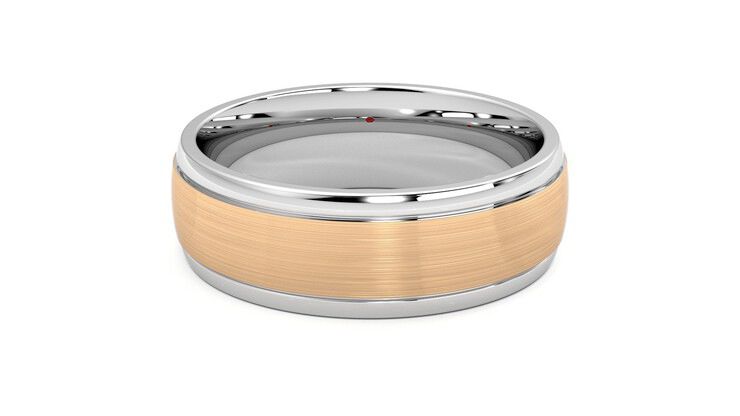 Taylor & Hart Heath Wedding Ring 360 degree image 15