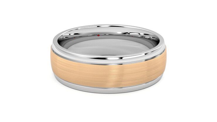 Taylor & Hart Heath Wedding Ring 360 degree image 17