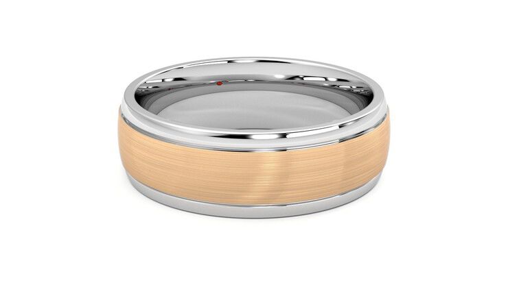 Taylor & Hart Heath Wedding Ring 360 degree image 18