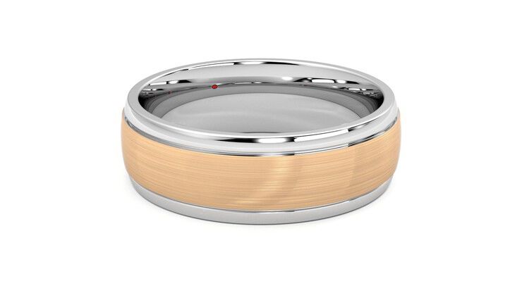 Taylor & Hart Heath Wedding Ring 360 degree image 19