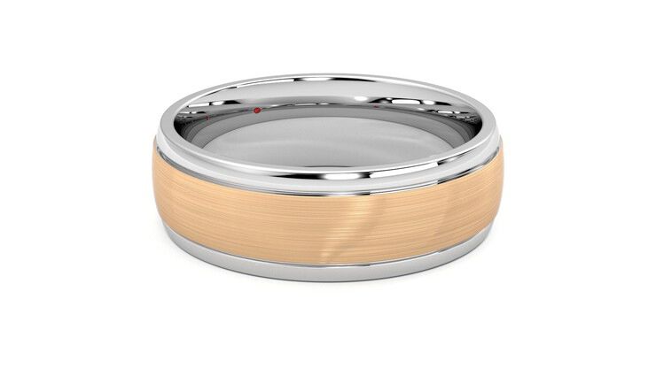 Taylor & Hart Heath Wedding Ring 360 degree image 20