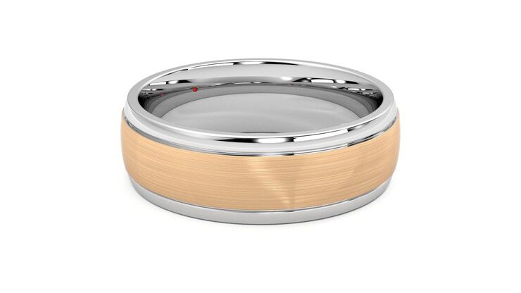 Taylor & Hart Heath Wedding Ring 360 degree image 21
