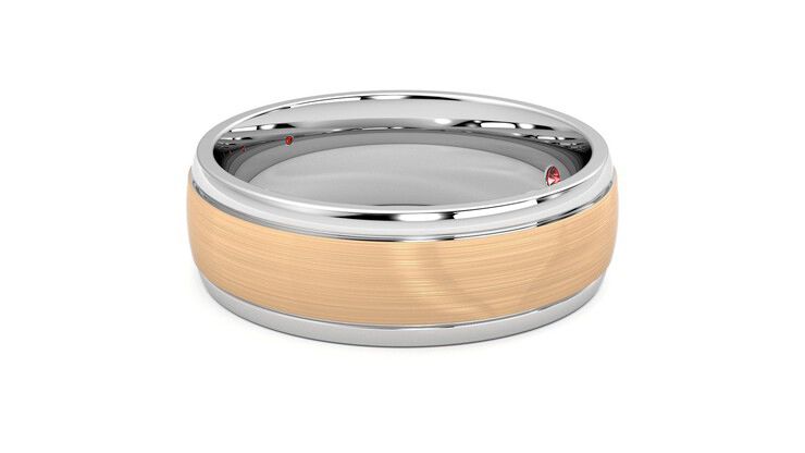 Taylor & Hart Heath Wedding Ring 360 degree image 22