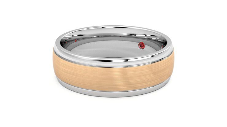 Taylor & Hart Heath Wedding Ring 360 degree image 24