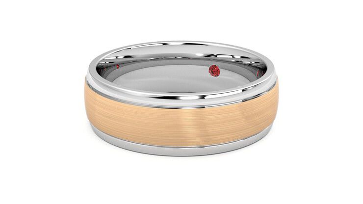 Taylor & Hart Heath Wedding Ring 360 degree image 25