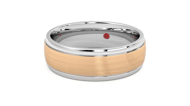 Taylor & Hart Heath Wedding Ring 360 degree image 26
