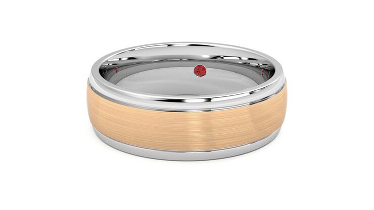 Taylor & Hart Heath Wedding Ring 360 degree image 27