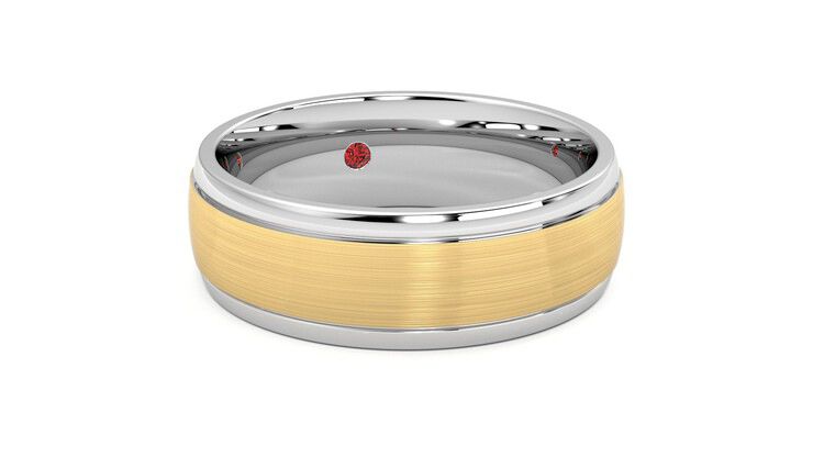 Taylor & Hart Heath Wedding Ring 360 degree image 4
