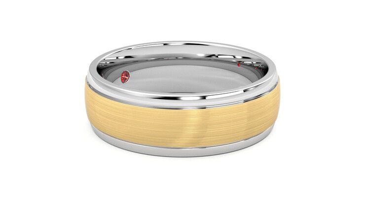 Taylor & Hart Heath Wedding Ring 360 degree image 7