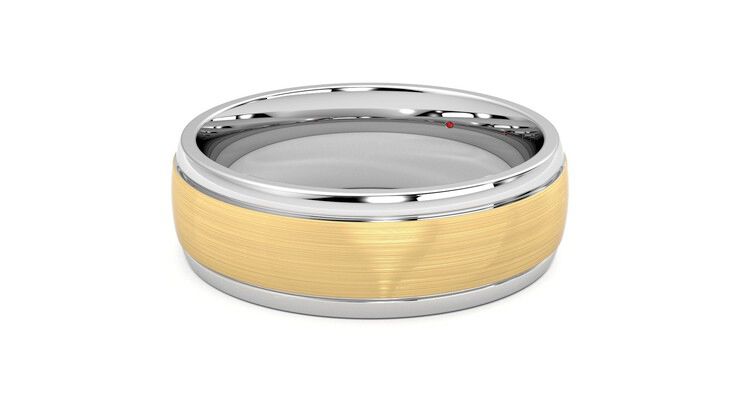 Taylor & Hart Heath Wedding Ring 360 degree image 10