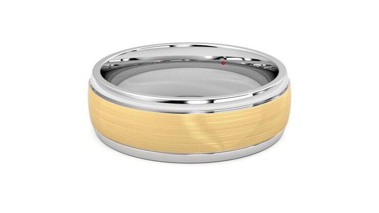 Taylor & Hart Heath Wedding Ring 360 degree image 11