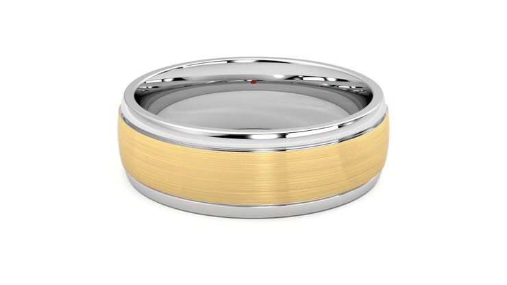 Taylor & Hart Heath Wedding Ring 360 degree image 15