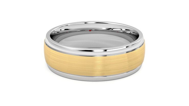 Taylor & Hart Heath Wedding Ring 360 degree image 16