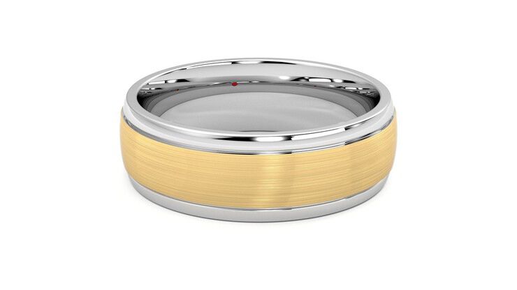 Taylor & Hart Heath Wedding Ring 360 degree image 17